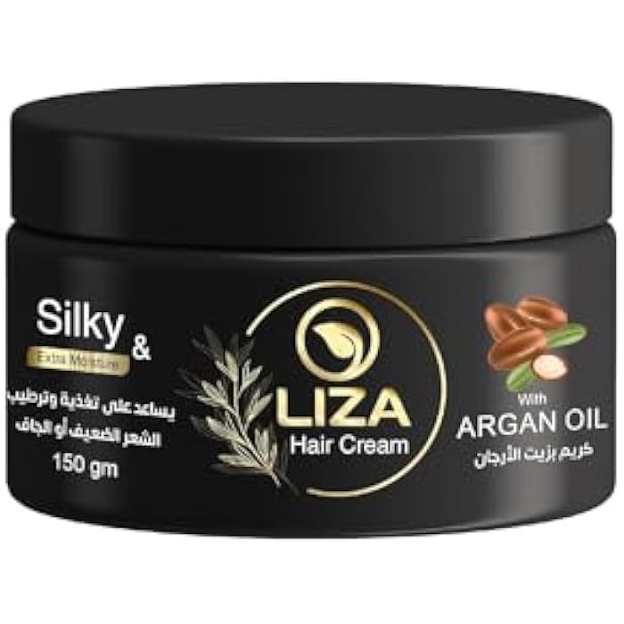 Lisa Argan Oil Hair Cream 150g Helps Nourish and Moisturize Weak or Dry Hair - Image 1